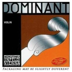 Thomastik Dominant 1/2 Violin String Set - Medium Gauge - Steel Ball-End E