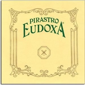 Pirastro Eudoxa Violin String Set - 4/4 size - Medium Gauge - Ball End E