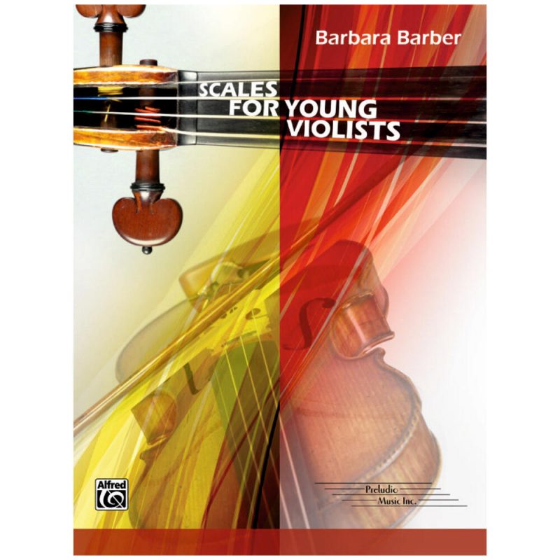 Scales for Young Violists by Barbara Barber by Alfred Evergreen