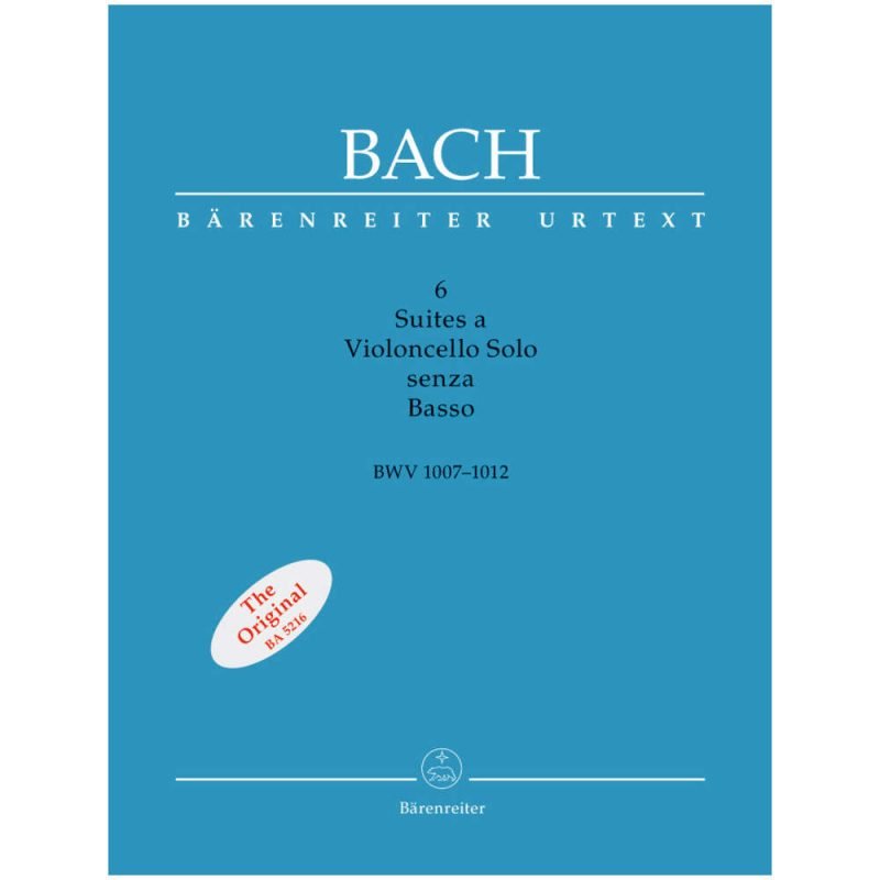 Bach, J.S. – 6 Suites BWV 1007 1012 For Cello – Arranged By Weinzinger ...