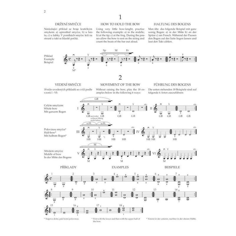 Sevcik, Otakar - School of Bowing Technique op. 2 Exercises for the ...