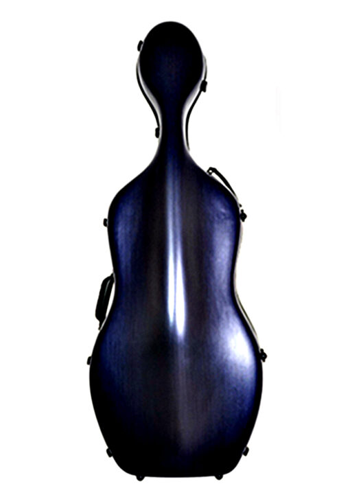 Evergreen Workshop Super Light Brush Finished Cello Case Blue