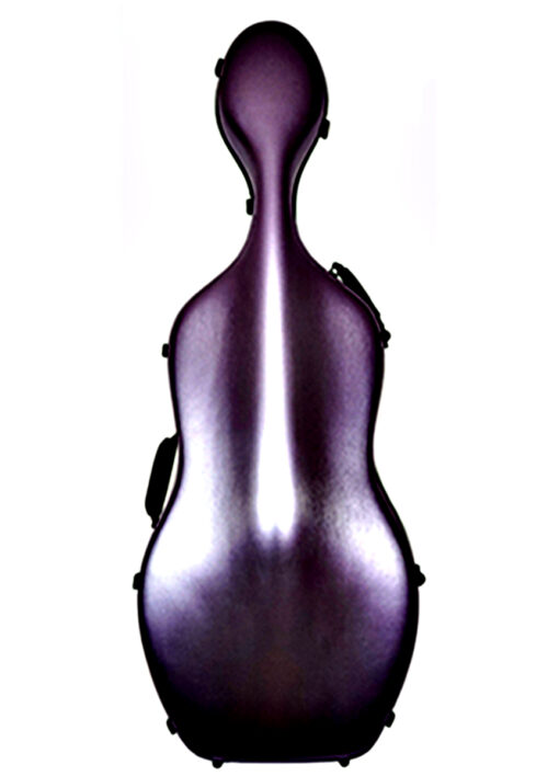 Evergreen Workshop Super Light Brush Finished Cello Case Purple