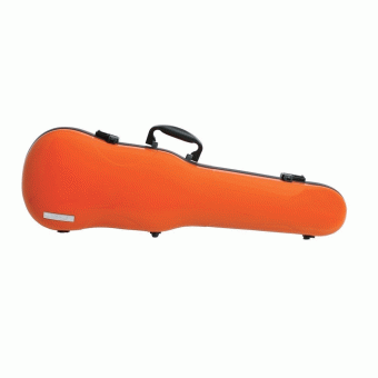GEWA Air 1.7 4/4 Violin Case Shaped - Orange/Black-High Gloss
