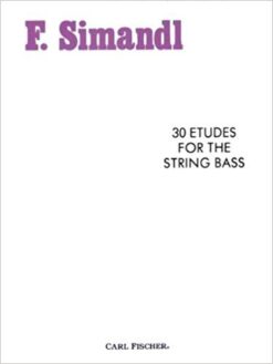 Simandl - 30-Etudes for String Bass - Carl Fischer
