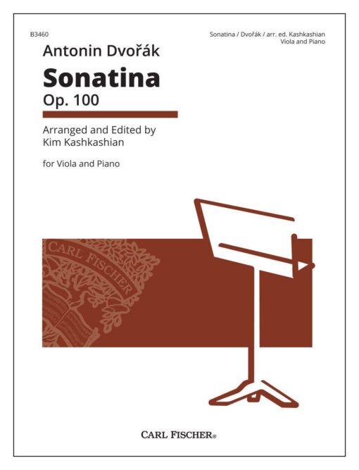 Antonín Dvořák - Sonatina Op. 100 - Violin and Piano - Kim Kashkashian - Carl Fischer