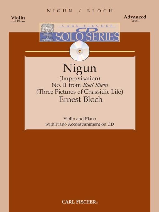 Nigun Improvisation - Ernest Block - Carl Fischer