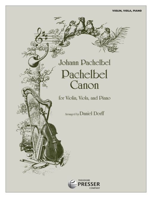 Johan Pachelbel - Pachelbel Canon - Violin, Viola, Piano - Daniel Dorff - Carl Fischer