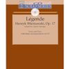Henryk Wieniawski - Legende - Op.17 for Violin and Piano (with CD) (Intermediate) - Saenger - Carl Fischer