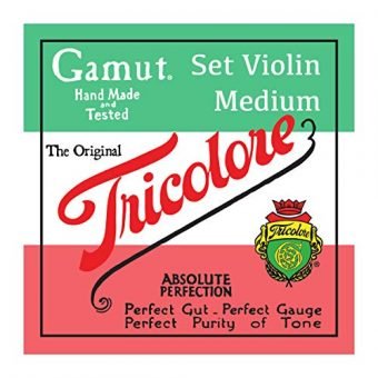 Tricolore 4/4 Violin String Set - Medium Gauge