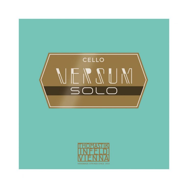 Thomastik Versum Solo 4/4 Cello Set Medium Gauge Evergreen