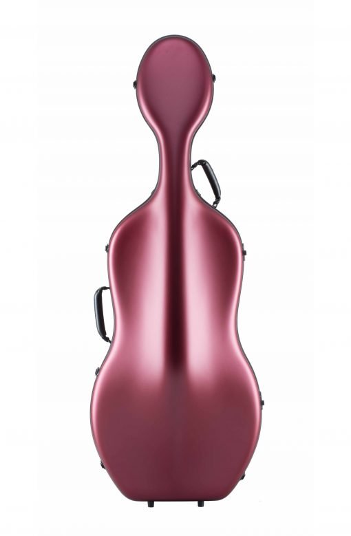 Otto Musica Matte Red Cello Case