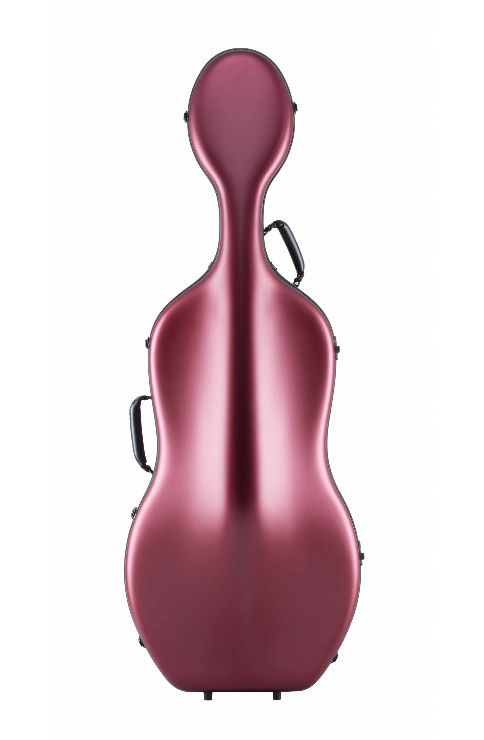 Otto Musica Mirage Matte Red – Case Workshop 4/4 Evergreen Special Cello Edition