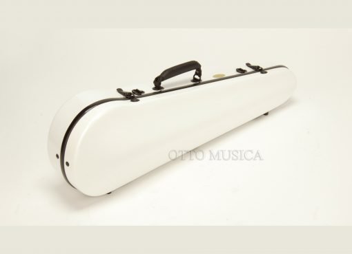 Otto Musica Mirage White Shaped Violin Case