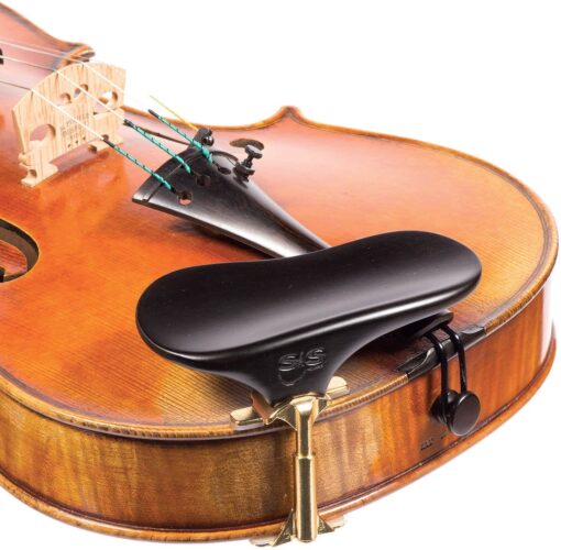 SAS Ebony Chinrest for Violin or Viola