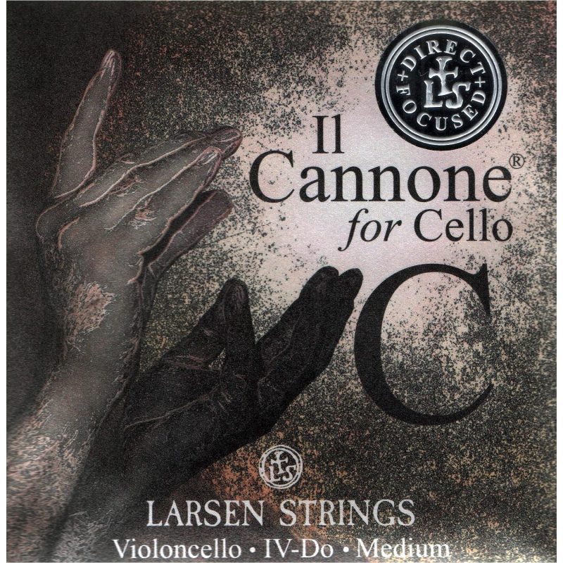 Larsen Il Cannone Cello Set Direct and Focused Medium Evergreen