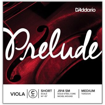 D'Addario Prelude Viola C String - Medium Gauge - Short Scale (14"-15")